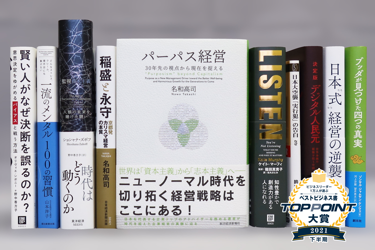 2021年下半期「TOPPOINT大賞」結果発表